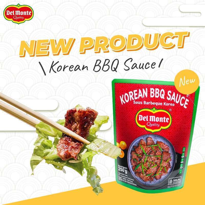 Jual DELMONTE KOREAN BBQ SAUCE 250GR DEL MONTE BARBEQUE KOREA HALAL di