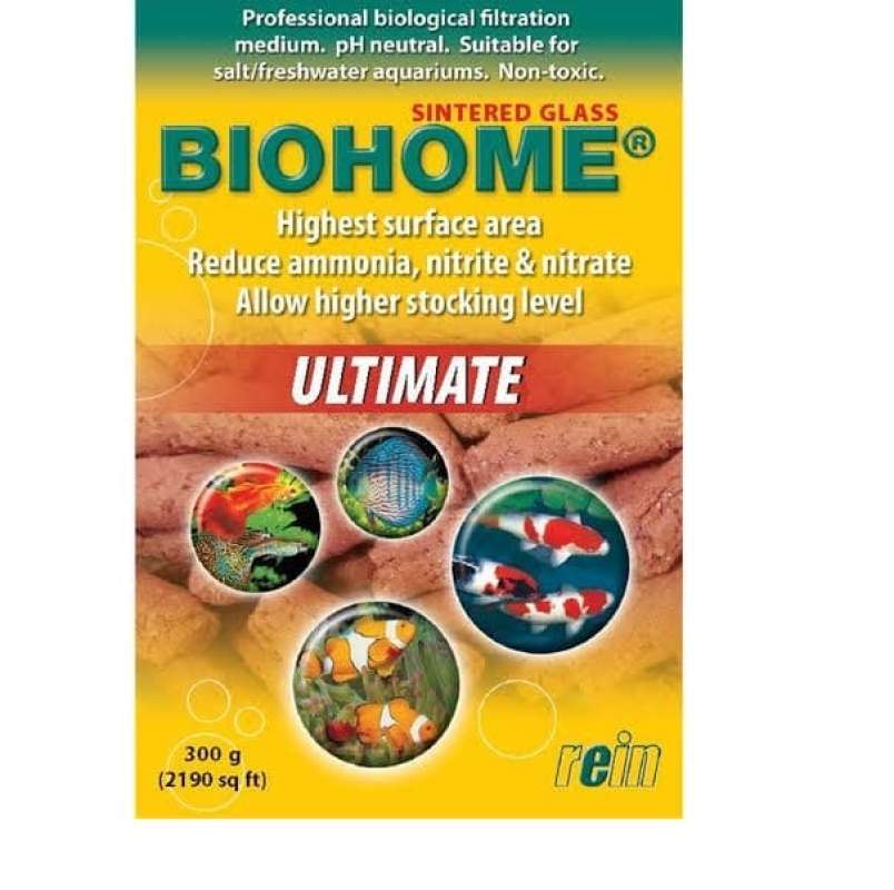 Promo Biohome Ultimate Filter Media Aquarium 300g rumah bakteri Diskon