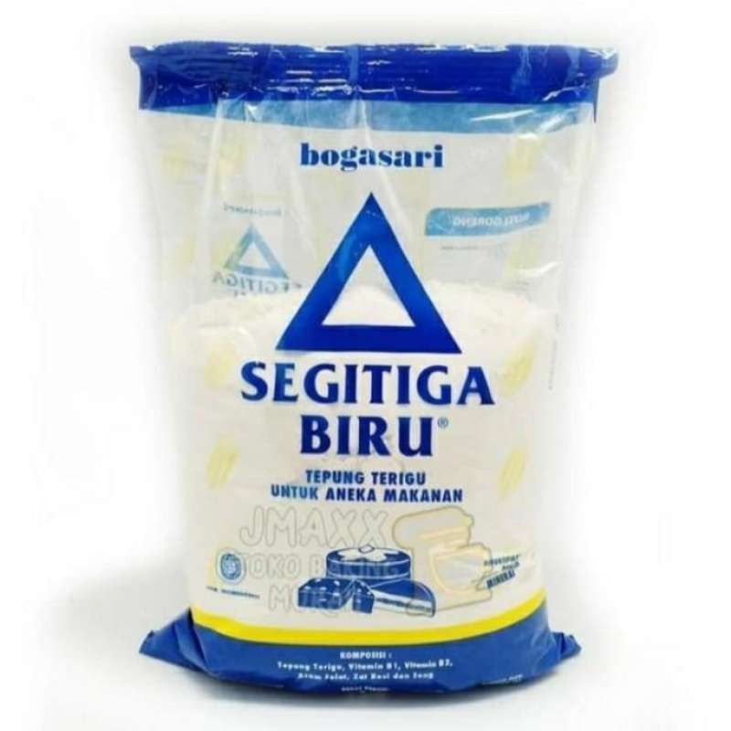 Jual Tepung Terigu Segitiga Biru 1 Kg di Seller soen box - Pegangsaan ...