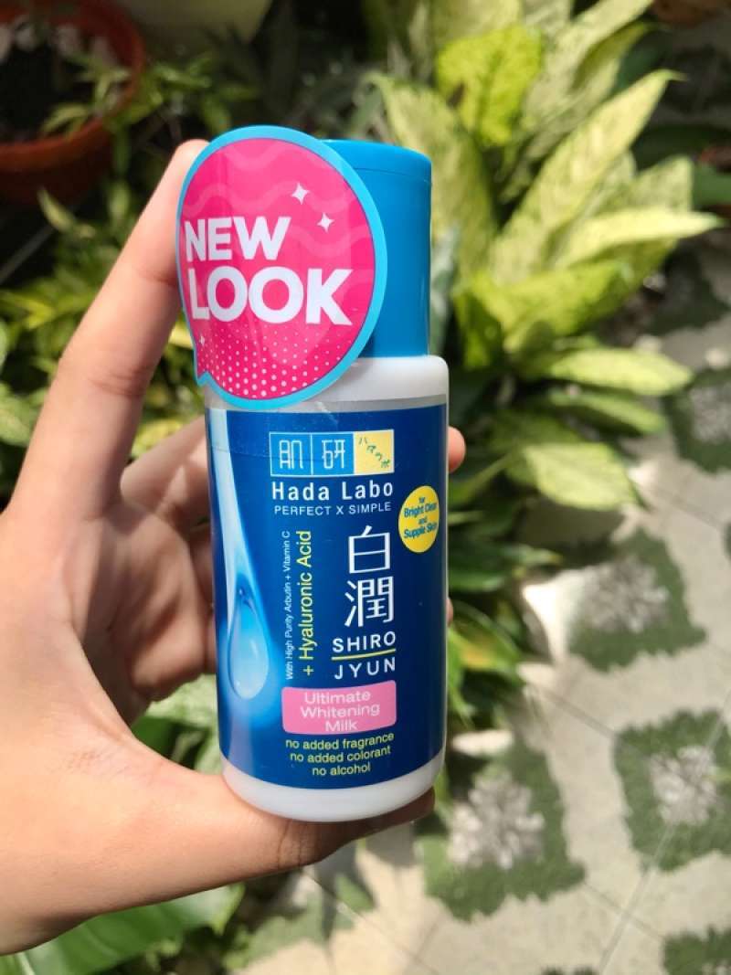 Promo Hada Labo shirojyun milk moisturizer whitening 100 ml Diskon 3