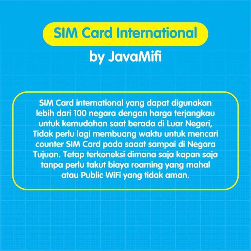 Promo Javasim Sim Card Japan Unlimited | Sim Card Jepang Diskon 50% Di ...
