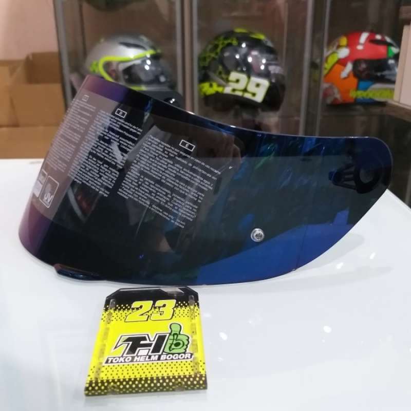 Promo Visor Agv K3Sv K1 Irridium Blue Diskon 35 di Seller THE SAMZ