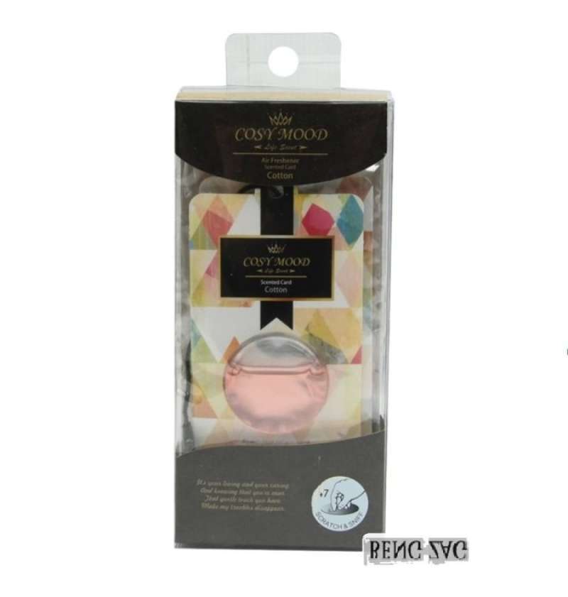 Promo Pengharum Ruangan/Mobil Card Sachet Cosy Mood Cotton Diskon 23