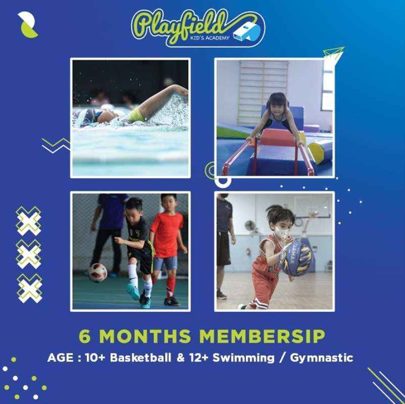 Promo Playfield 10  Basketball 12  Swimming Gym (6 Month