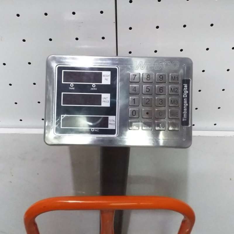 Jual Timbangan Digital Barang / Duduk Digital Wesco 150kg Di Seller ...