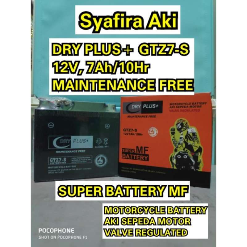 Promo Aki Motor Vario 125 Techno FI CW CBS, Scoopy ISS, Beat ISS GTZ6V
