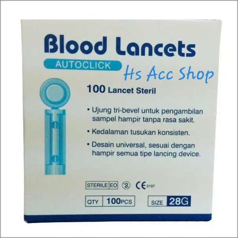 Jual Blood Lancet Onemed 28G/Jarum Lancet Onemed Isi 100Pcs di Seller Redo Healer Blibli