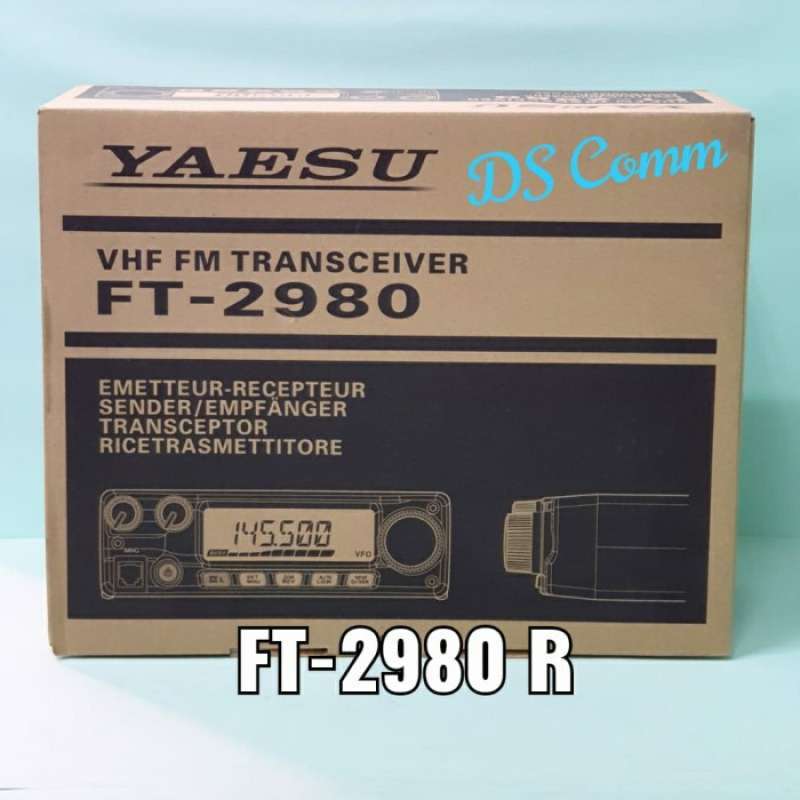 Promo Limited Yaesu Ft-2980R Riq Vhf 80W New Ori Garansi Ft2980 Ft2980R ...