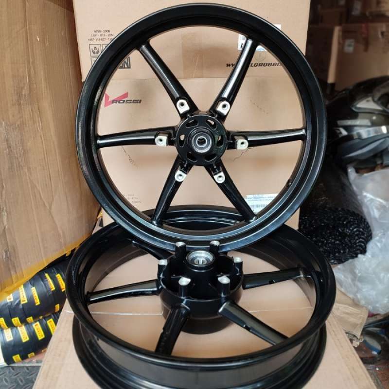Promo Velg Vrossi Ninja 150 Rr Hitam Velg Ninja Rr Tapak Lebar Diskon