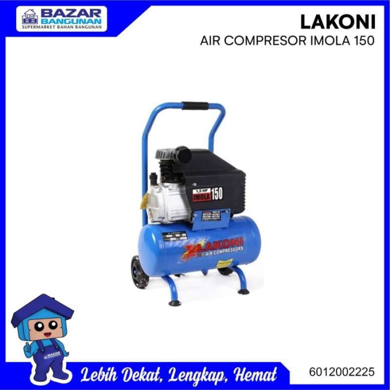 Promo Kompresor Compressor Angin Udara Listrik Lakoni Imola 150 1.5 Hp ...