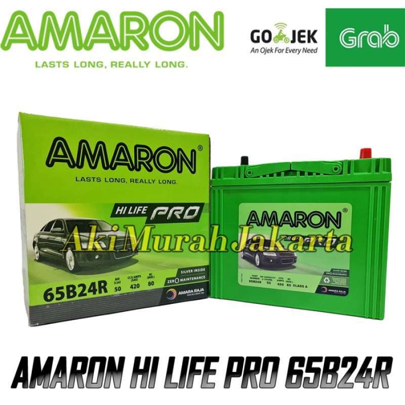 Jual Aki Mobil Suzuki Escudo Lama NS60 / 65B24R Amaron Hi-Life Pro 12V