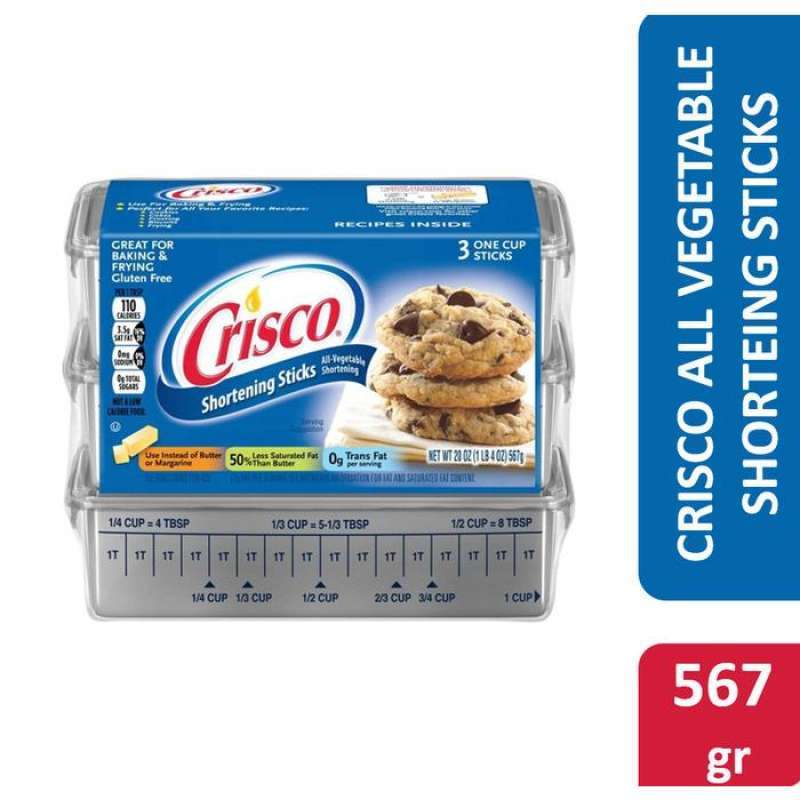 Jual Crisco All Vegetable Shortening Butter 567gr mentega crisco impor