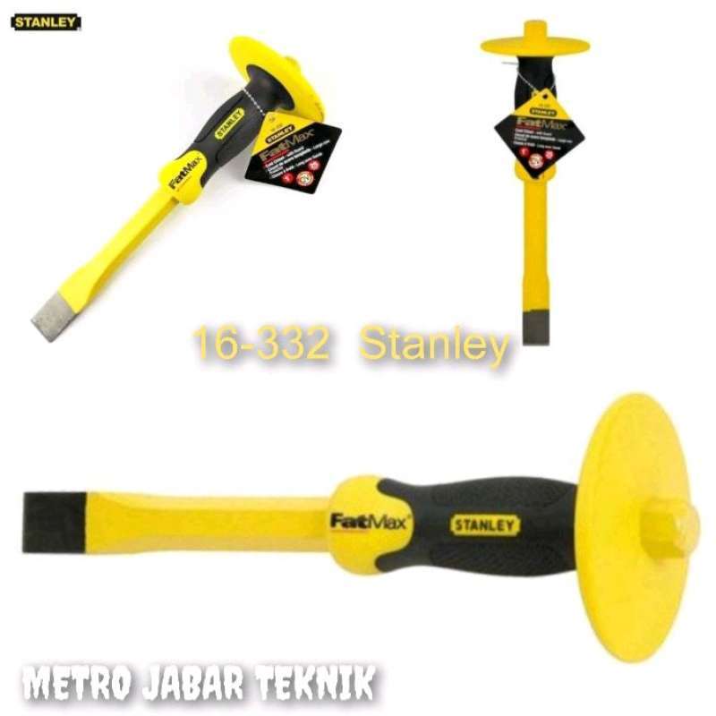 Jual Pahat Beton 1 x 12 Stanley ( 16332 ) FatMax Cold Chisel 16-332 w ...