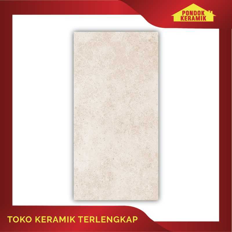 Jual KERAMIK DINDING HABITAT 25X50 BEAVER CREAM di Seller PONDOK
