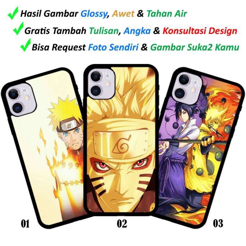 Jual Custom Case Naruto Shippuden Hardcase Softcase Casing Hp Custom