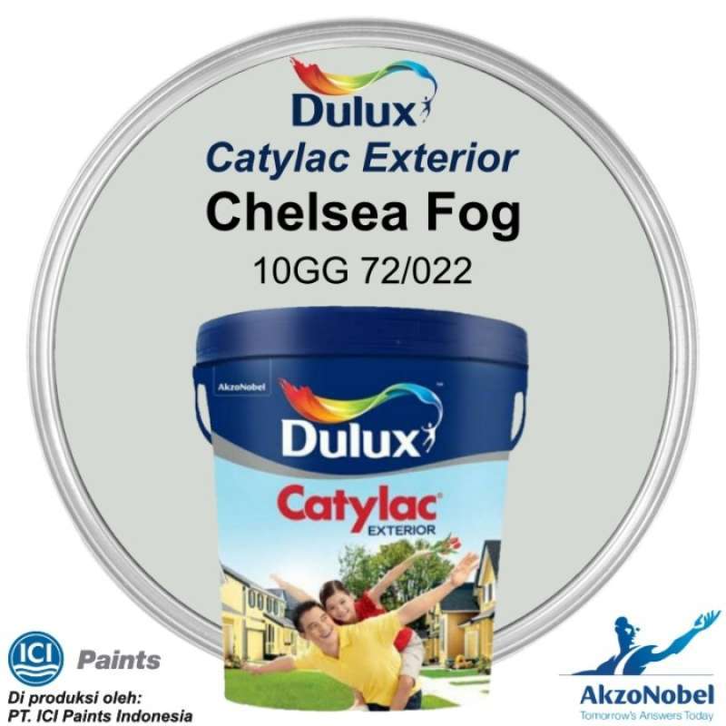 Jual Cat Dulux Catylac Exterior 25 Kg Chelsea Fog 10gg 72/022 Di