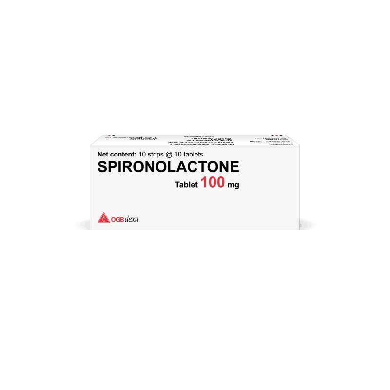 Jual SPIRONOLACTONE OGB DEXA MEDICA 100 MG STRIP 10 TABLET di Seller