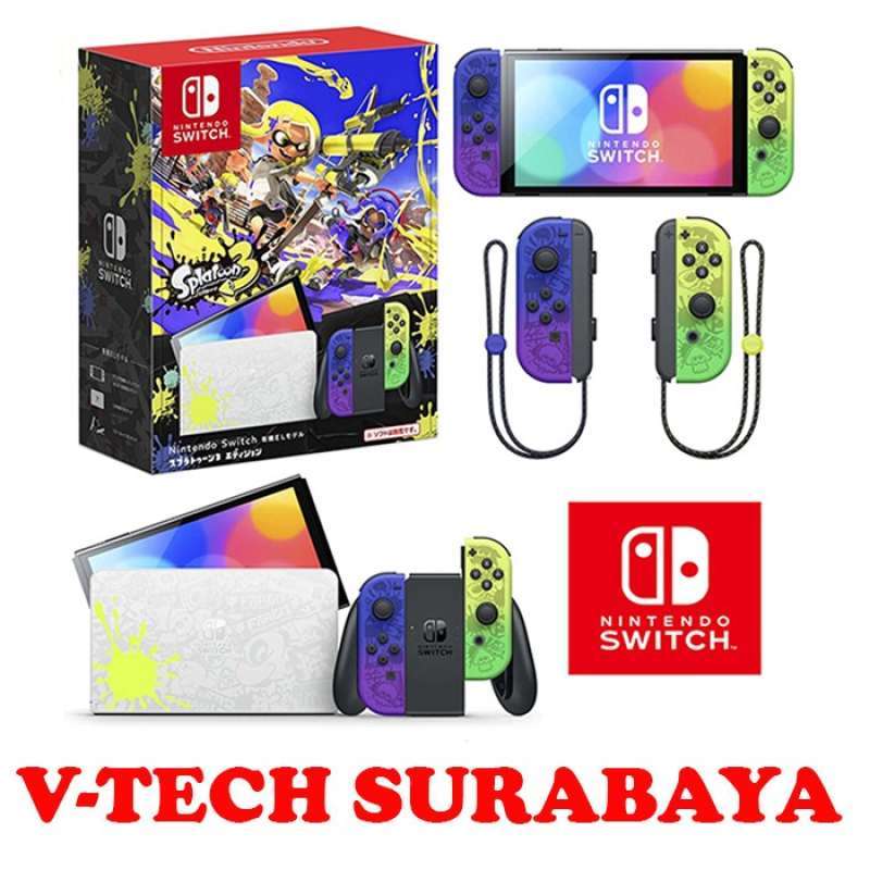 Promo Vtech Surabaya Nintendo Switch Oled Cfw Jailbreak Full Games