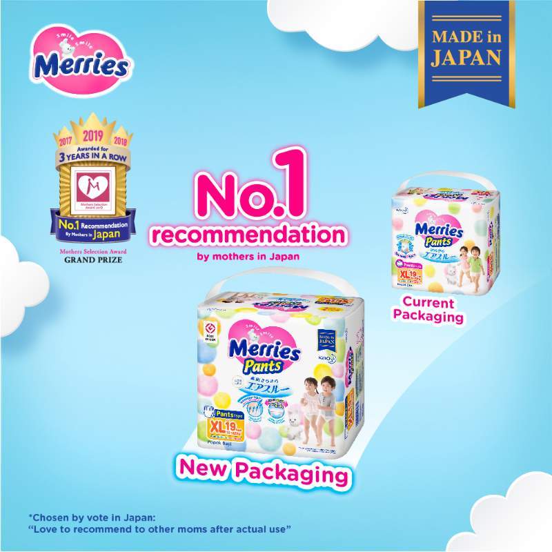 Jual Medan - Merries Pants Good Skin Popok Bayi [Size XL