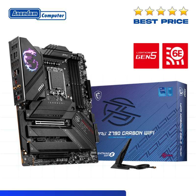 Jual Motherboard MSI MPG Z790 CARBON WIFI LGA 1700 DDR5 di Seller