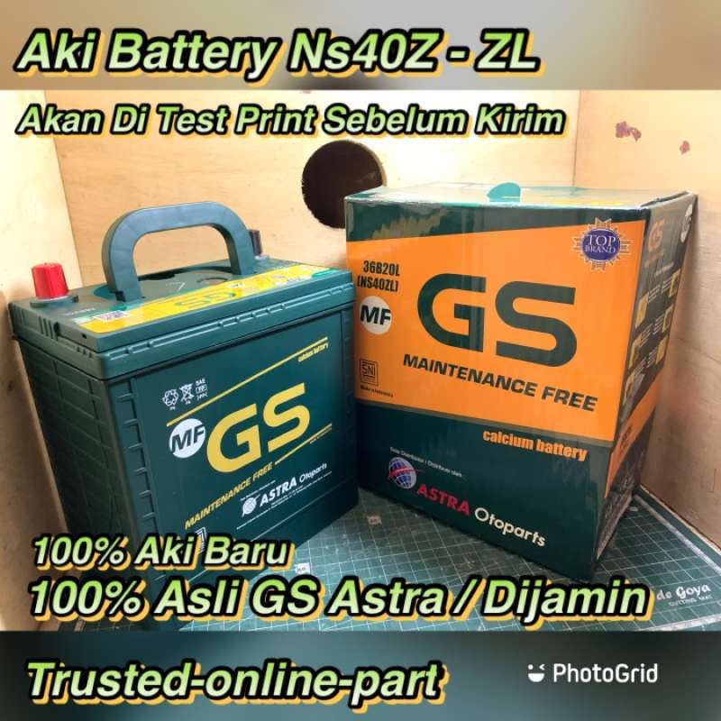 Jual Aki Ns40zl Gs Mf 100% Asli Di Seller Tamsa Shop - Menteng, Kota