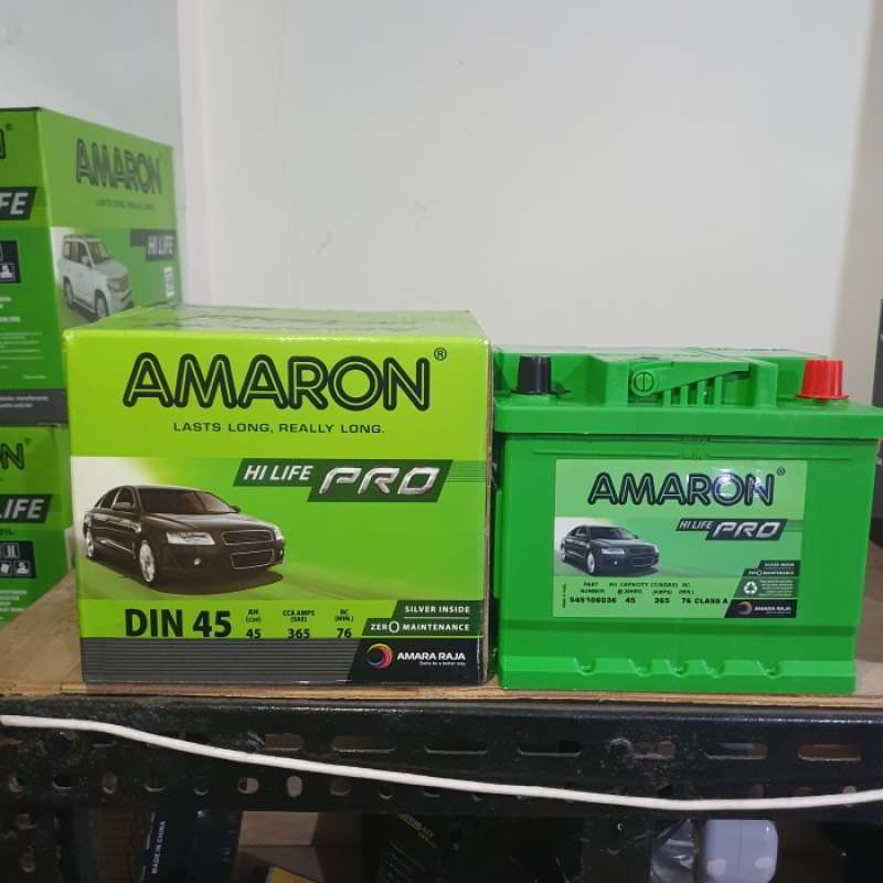 Jual Garansi 1 Tahun Aki Mobil Ford Fiesta Din 45 Aki Kering Amaron di