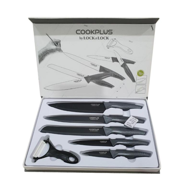 Jual Lock & Lock Pisau Set Cookplus Ckk101s01blk [6 Pcs] Di Seller ...