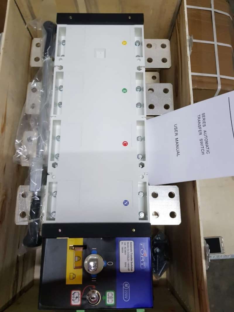 Promo AUTOMATIC TRANSFER SWITCH TYPE GGLD-250/4 4POLE 250AM MERK FORT ...