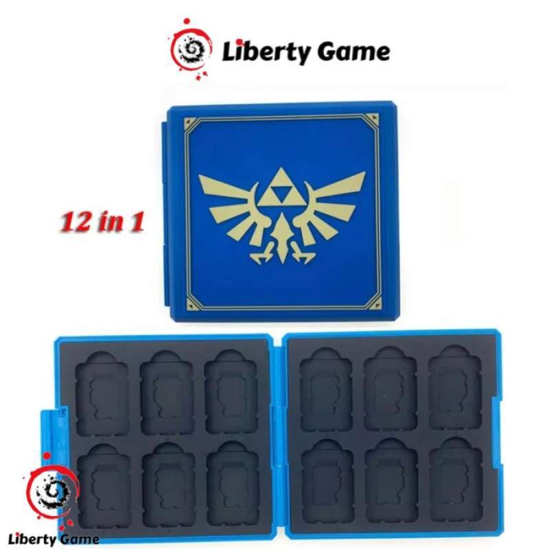 Promo Nintendo Switch HORI Premium Game Card Case BOTW Crest Diskon 23