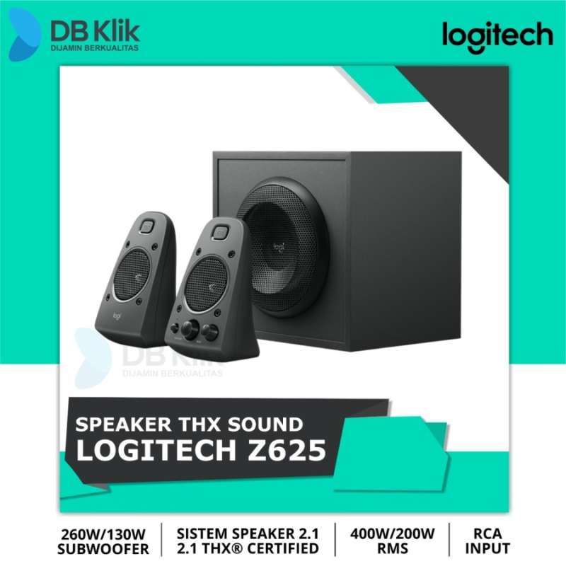 Jual Speaker Logitech THX Sound Z625 with Subwoofer and Optical Input