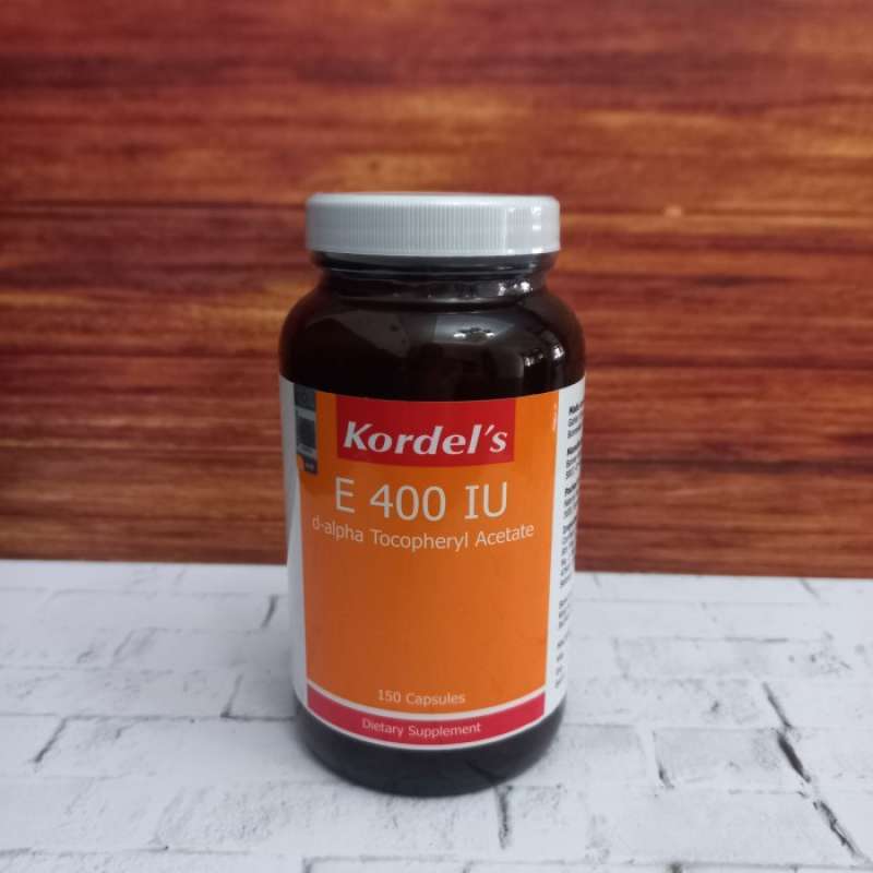 Promo KORDEL' VITAMIN E 400 IU 150S Diskon 33 di Seller Nur Nur Toko
