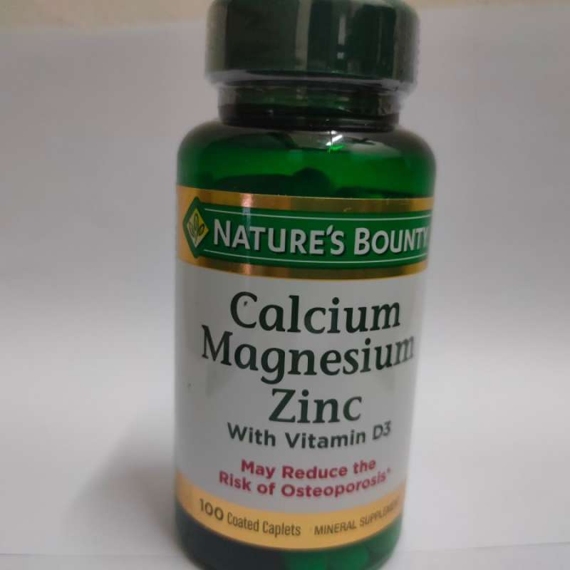 Promo natures bounty calcium magnesium zinc Diskon 33% di Seller Anes ...