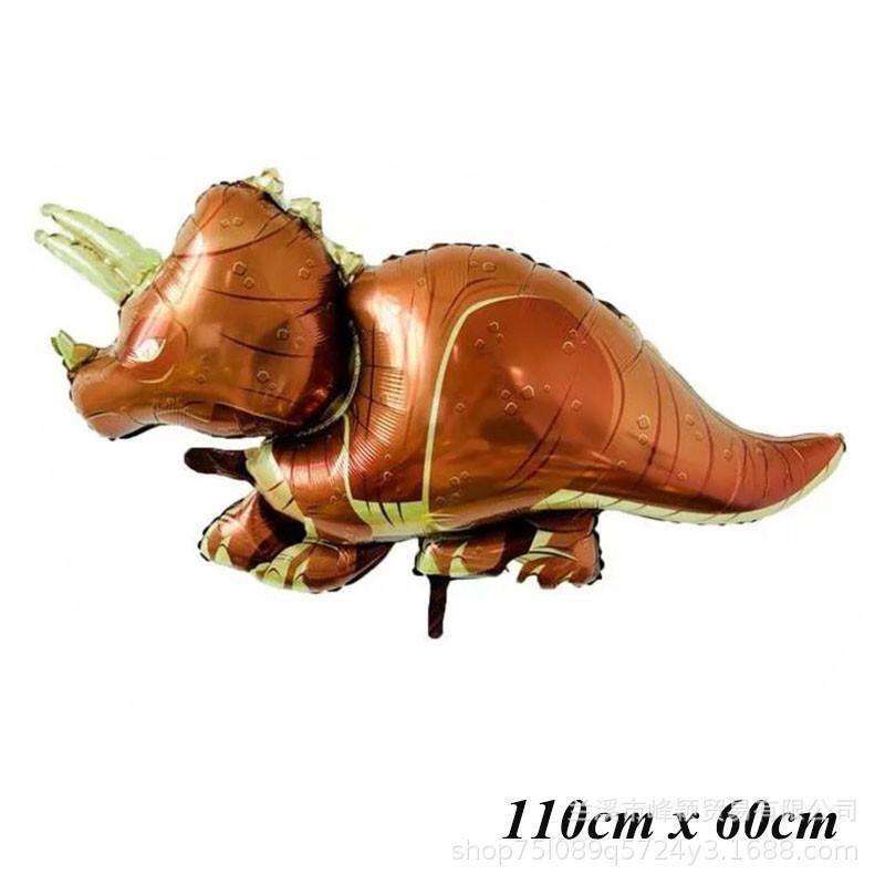 16pcs Large Dinosaur Foil Balloons Boys Animal Balloons Children Dinosaur Birthd