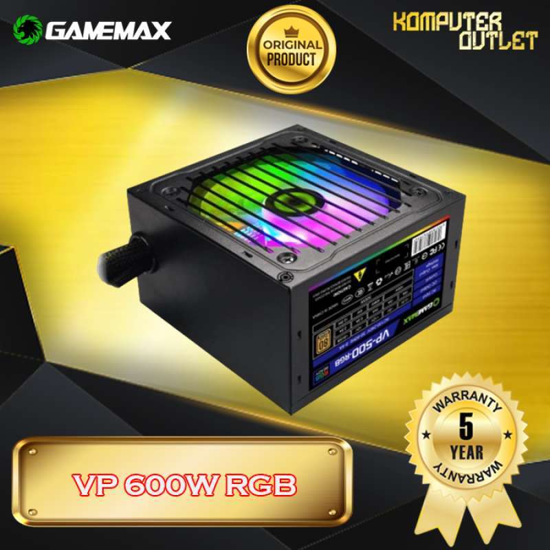 Jual Gamemax Vp 600 Rgb Psu 600 Original Murah - Harga Diskon Februari ...