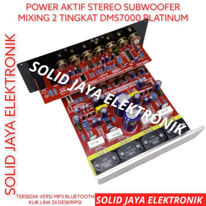 Promo KIT POWER AKTIF MIXING 2 TINGKAT MIC ECHO SUBWOOFER ACTIVE