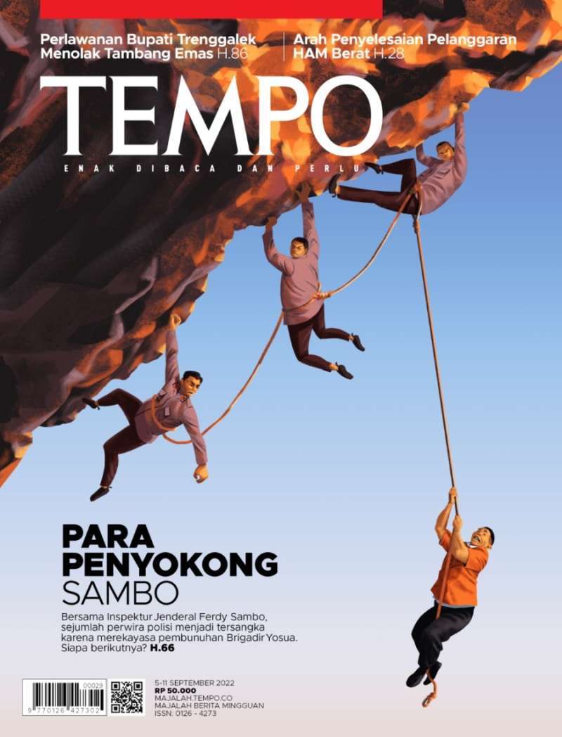 Jual Majalah Tempo Cetak Edisi 5129 Tanggal 5 September 2022 Para ...