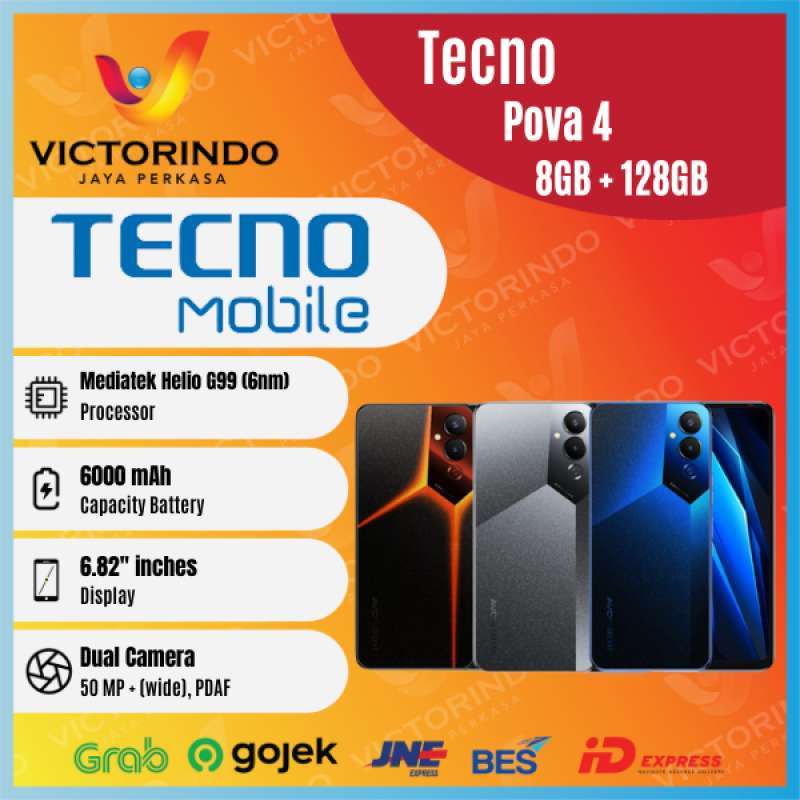 Jual Tecno Pova 4 Official Store Spesifikasi Original, Murah & Diskon ...