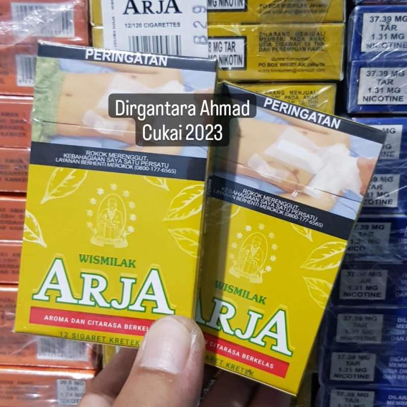 Jual Wismilak Arja Kretek Rokok - [ 12 Batang / Bungkus / Slop ] Di ...