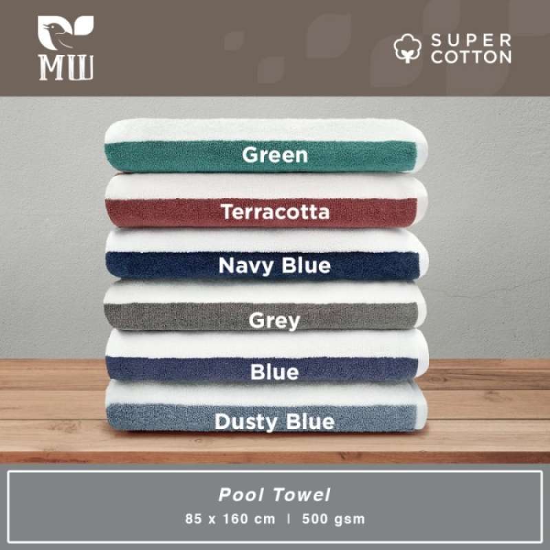 Promo HANDUK JUMBO TERRY PALMER HOTEL POOL TOWEL MORNING WHISTLE UK