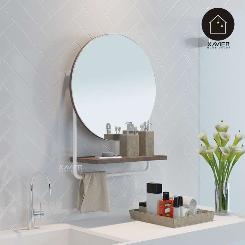 Jual Xavier Home Decor BEVERLY Cermin Kamar Mandi Minimalis / Cermin