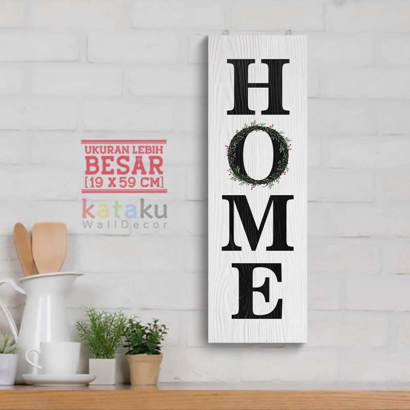 Jual Hiasan Dinding Tulisan Home Original Murah Harga Diskon Agustus