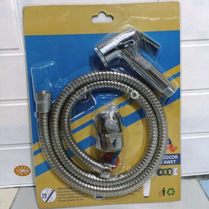 Jual Jet washer model onda / shower toilet model onda chrome tekanan