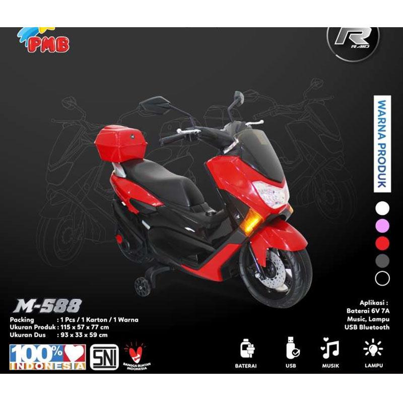Jual Mainan Anak Motor Aki Yamaha Nmax Pmb M588 Terbaru Juni 2021 | Blibli