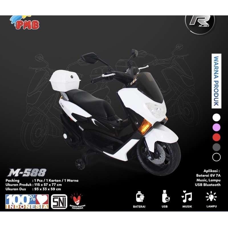 Jual Mainan Anak Motor Aki YAMAHA NMAX PMB M588 di Seller Castlebike