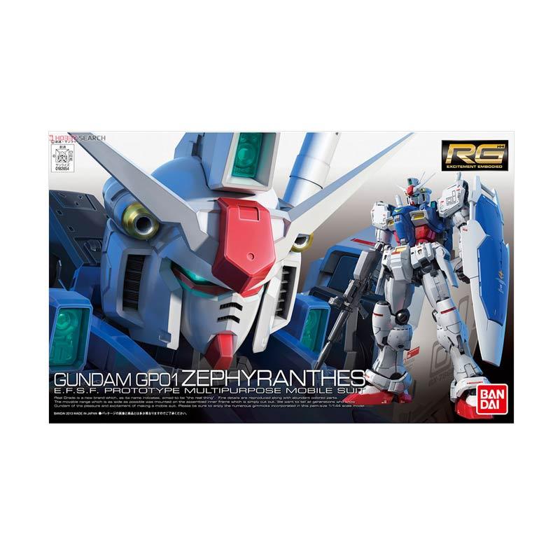 Jual Bandai RG RX-78 GP01 Gundam GP01 Zephyranthes Model Kit [1:144] di ...