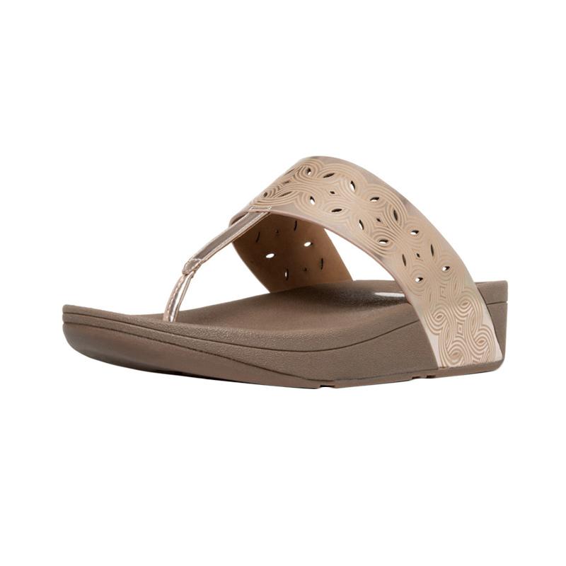 Jual Fitflop Bahia Slippers Sandal Wanita Rose Gold Jual Fitflop Bahia Slippers Sandal Wanita Rose Gold