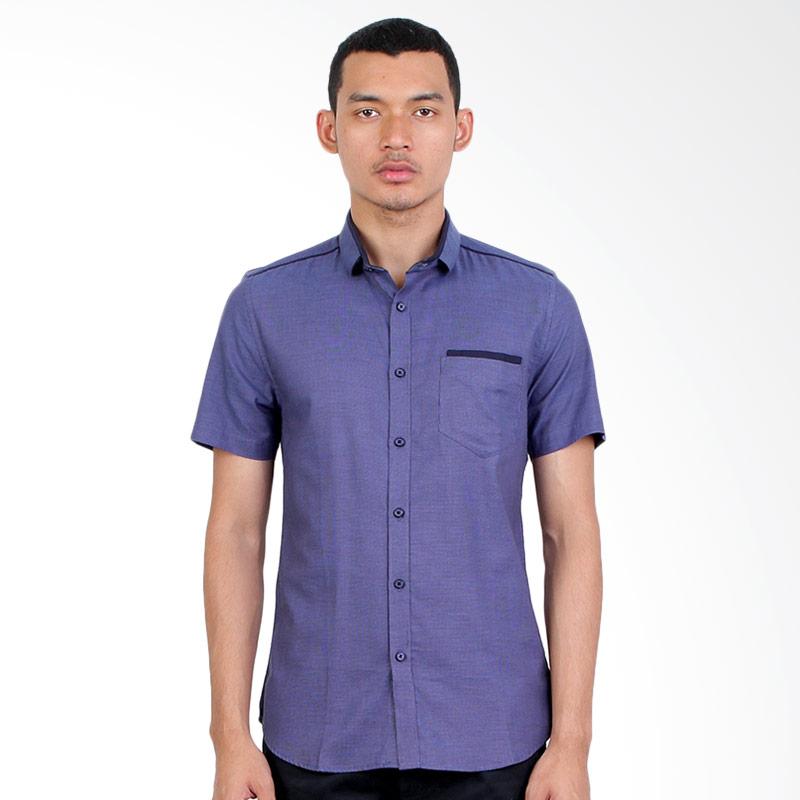 Jual Mankind Frappe Kemeja Pria Navy MZNMN17 Jual Mankind Frappe Kemeja Pria Navy MZNMN17