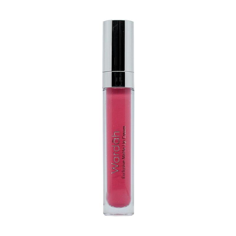 Jual Wardah Exclusive Matte Lip Cream - 04 Pink Me - 4gr 