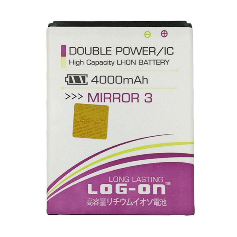 Jual Log On Double Power for Oppo Mirror 3 [4000 mAh