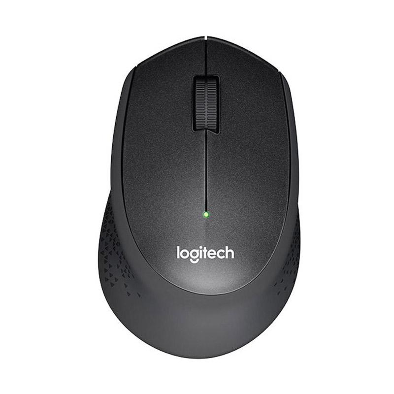 Jual Logitech M331 Silent Plus Wireless Mouse - Black